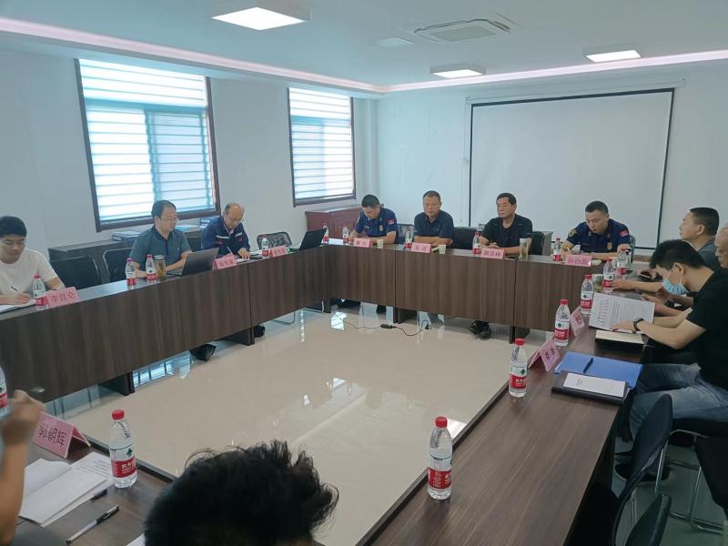 滁州市消地联合检查组来宿开展重大危险源企业2022年第二次安全专项检查
